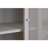 Unique Furniture Bela kovinska garderobna omara z drsnimi vrati 90x180 cm Veep – | Shoptok.si