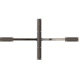  Noge blagovaonskog stola u obliku pauka crne 150x78x(72-73) cm čelik | Eponuda.com
