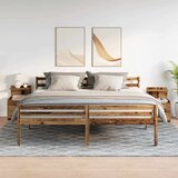 vidaXL Noćni ormarići 2 kom s 2 ladice staro drvo 40x36,5x62 cm | shoptok.hr