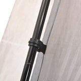 Šator za bazen od tkanine 590 x 520 x 250 cm sivi | shoptok.hr