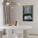  Slika - Metropolis (1 Part) Vertical 40x60 U prirodnom drvenom okviru | shoptok.hr