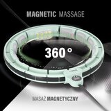  Hhm13 hula hoop zeleni magnetski s utegom + brojačem hms | shoptok.hr