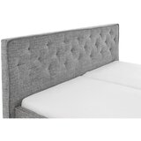 Meise Möbel Siva oblazinjena zakonska postelja 180x200 cm Alicante – | Shoptok.si