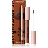 Makeup Revolution Lip Contour Kit set za ustnice odtenek D. Cene