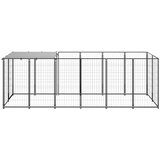  Kavez za pse crni 330 x 110 x 110 cm čelični | shoptok.hr