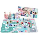 ECO TOYS drvene edukativne kocke city sa podlogom 115 komada HM015220 | Eponuda.com