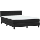 Box spring krevet s madracem crni 160x210 cm baršunasti | shoptok.hr