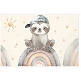  Plakat - Little Animal Among Stars and Rainbows 42x29.7 Bez okvira | shoptok.hr