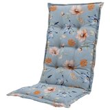 Madison Blazina za stol z visokim naslonom Florina (123 x 50 x 7 cm, Modra in oranžna) | Shoptok.si