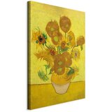  Slika - Vincent van Gogh – Still Life: Vase With Fifteen Sunflowers 20x30 Na talijanskom platnu | shoptok.hr