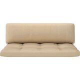  Vrtni sredinski kavč iz palet medeno rjava impregn. borovina | Shoptok.si