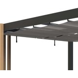  Sojag - Samostojeća pergola 3x3 5 sa 2 sjenila Lito 1012 | Izgled drva | shoptok.hr