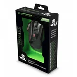 MX201 Wolf USB gamer miš, crna-crvena