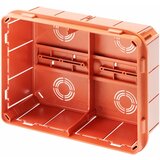 GEWISS razvodna kutija za beton sa din šinom GW48117 294X152X75mm crvena Cene