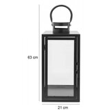 Dekorativna lanterna 63 cm crne boje | Eponuda.com