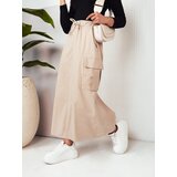 DStreet Spódnica maxi MERSALS jasnobeżowa | shoptok.hr