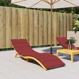  Jastuk za ležaljku boja vina 200 x 60 x 3 cm od tkanine Oxford | shoptok.hr
