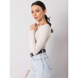 RUE PARIS Blouse-RV-BZ-6010.66-light beige | Shoptok.si