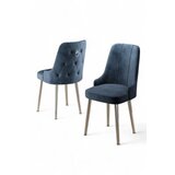 Hanah home set 2 stolice newa anthracite chrome | ePonuda.com