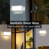  Brilagi - LED spoljašnje zidno svetlo BRICKY LED/12W/230V belo IP54 | Eponuda.com