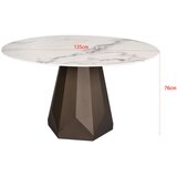 Belluti JEDILNA MIZA, bela, barve brona | Shoptok.si