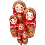  Originalna ruska matrjoška 22 cm, set od 7 kom | shoptok.hr