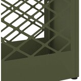  Stalak za kišobran Maslinovo zelena 28 x 12 x 41 cm Čelik | shoptok.hr