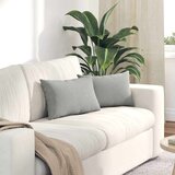 vidaXL jastučići za sofu 2 pcs svijetlo siva 50 x 30 cm tkanina | shoptok.hr