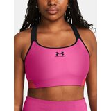 Under Armour Bra UA HeatGear High-PNK - Women Cijene