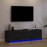TV omarica z LED lučmi Črna Orehovina 140 x 34 x 40 cm, (5000112973) | Shoptok.si