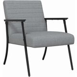  Fotelja Svijetlo siva 59 x 75 x 78 cm tkanina | shoptok.hr