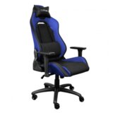 Trust GXT 714B gaming stolica RUYA, plava, udobna, podesiva ergonomska, eko materijal | Eponuda.ba