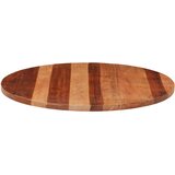 Stolna ploča od masivnog drva bagrema okrugla 25 - 27 mm 80 cm | shoptok.hr