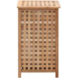  Košara za rublje 39 x 39 x 65 cm od masivnog drva oraha | shoptok.hr