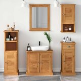  Set namještaja za kupaonicu VIGO 5 kom. Medeno smeđa | shoptok.hr