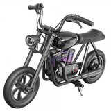 HyperGogo električni motocikl za djecu Pioneer 12 Plus, crna | shoptok.hr