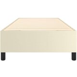  Za krevet s oprugama Krem 80 x 200 cm od umjetne kože | shoptok.hr