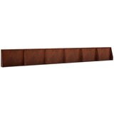 Zid za zadržavanje 6 kom. 60 x 12 x 40 cm Otporni čelik Rđa | shoptok.hr