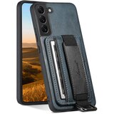 INORCO SUTENI H13 hrbtna torbica za Samsung Galaxy S22+ 5G Držalo za kartice, usnjeno prevleko za PC+TPU telefon, stojalo za telefon s trakom za roko, (22035391) | Shoptok.si