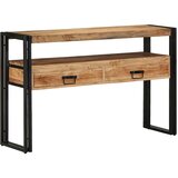  Konzolna stolica Smeđa 120 x 33 x 75 cm Čvrsto drvo akacije | shoptok.hr