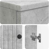  Set za kupaonicu od 3 dijela ALKMAAR Betonska siva | shoptok.hr