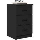  Noćni ormar s ladicama Crna 38 x 38 x 66 cm Konstruirano drvo | Eponuda.ba