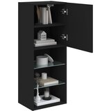 TV ormarići s LED svjetlima 2 kom crni 40,5x30x102 cm | Eponuda.com