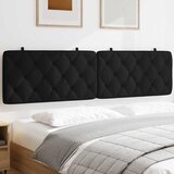  Jastuk za uzglavlje crni 200 cm baršunasti | Eponuda.com