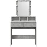  Toaletni stolić s LED svjetlima siva boja betona 80x41x144,5 cm | Eponuda.ba