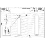  Stropna svetilka LAGOS 30 polirano zlato, (21347670) | Shoptok.si