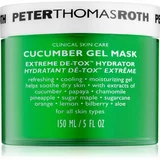 Peter Thomas Roth Cucumber De-Tox hidratantna gel maska za lice i područje oko očiju 150 ml