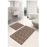 Mila Home Rjave žametne kopalniške preproge v kompletu 2 ks 60x100 cm – | Shoptok.si
