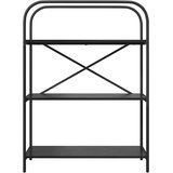  Polica Crni hrast 80 x 30 x 109 cm Konstruirano drvo | Eponuda.com