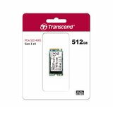 Transcend 512GB, M.2 2242,PCIe Gen3x4, NVMe, 3D TLC, DRAM-less | ePonuda.com